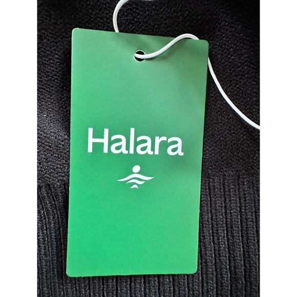 Halara Round Neck Dropped Shoulder Long Sleeve Casual Sweater - Picture 9 of 13